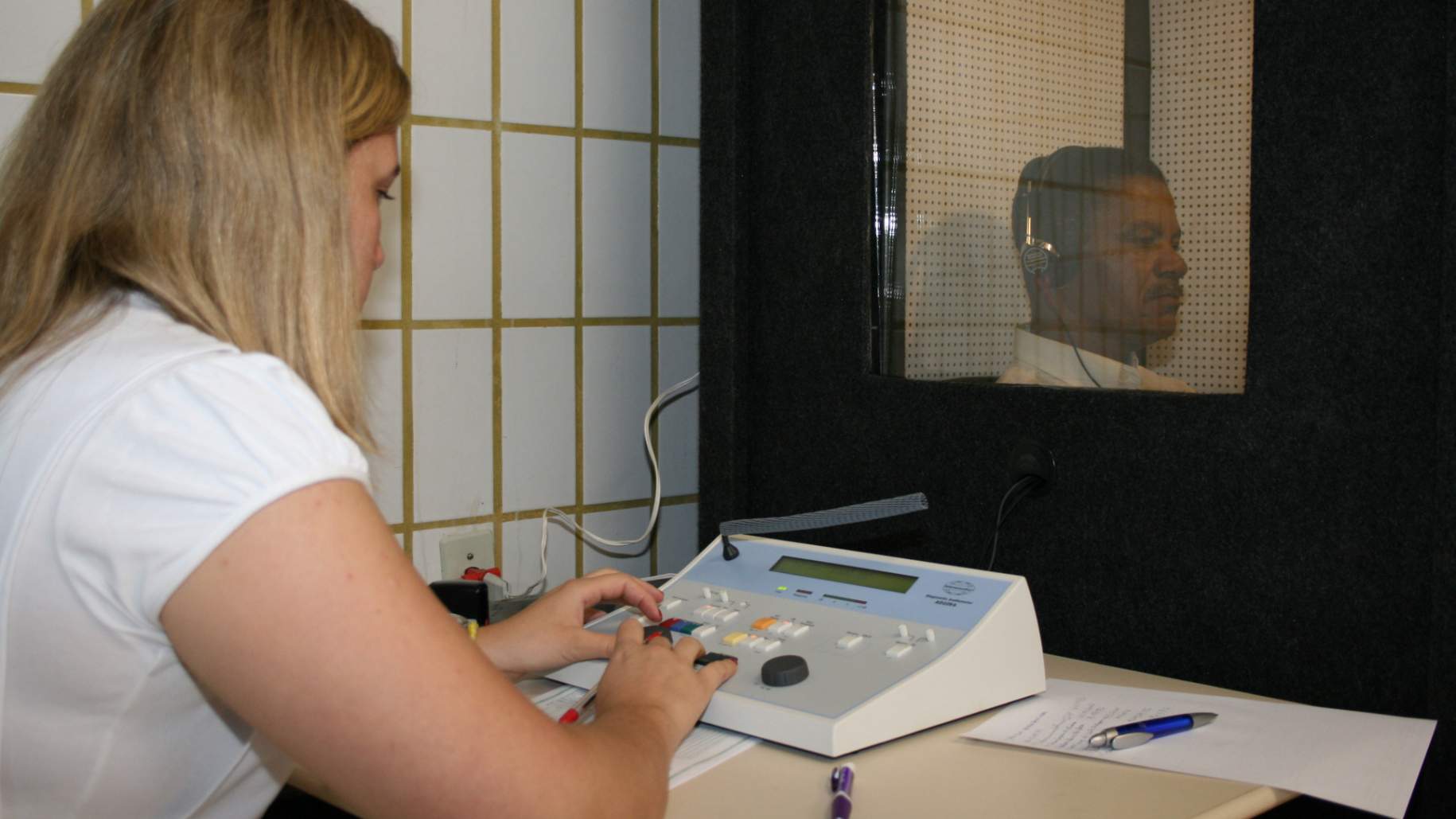 Figure 2: Audiometry is an important part of evaluation for acoustic neuromas.